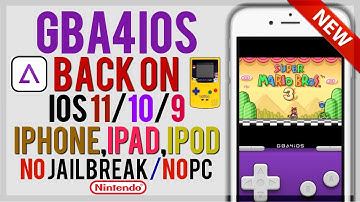 PLAY GAMEBOY GAMES ON iOS 11.2.6 (GBA4iOS) NO JAILBREAK/PC