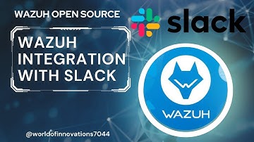 Wazuh Integration with Slack  Wazuh External API