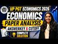 UP PGT Economics Paper Analysis 2026 🔥 Answer Key | Expected Cut Off | Full Review