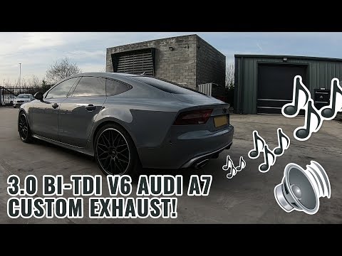 brutal-3.0-bi-tdi-audi-a7-custom-exhaust!!!---darkside-developments