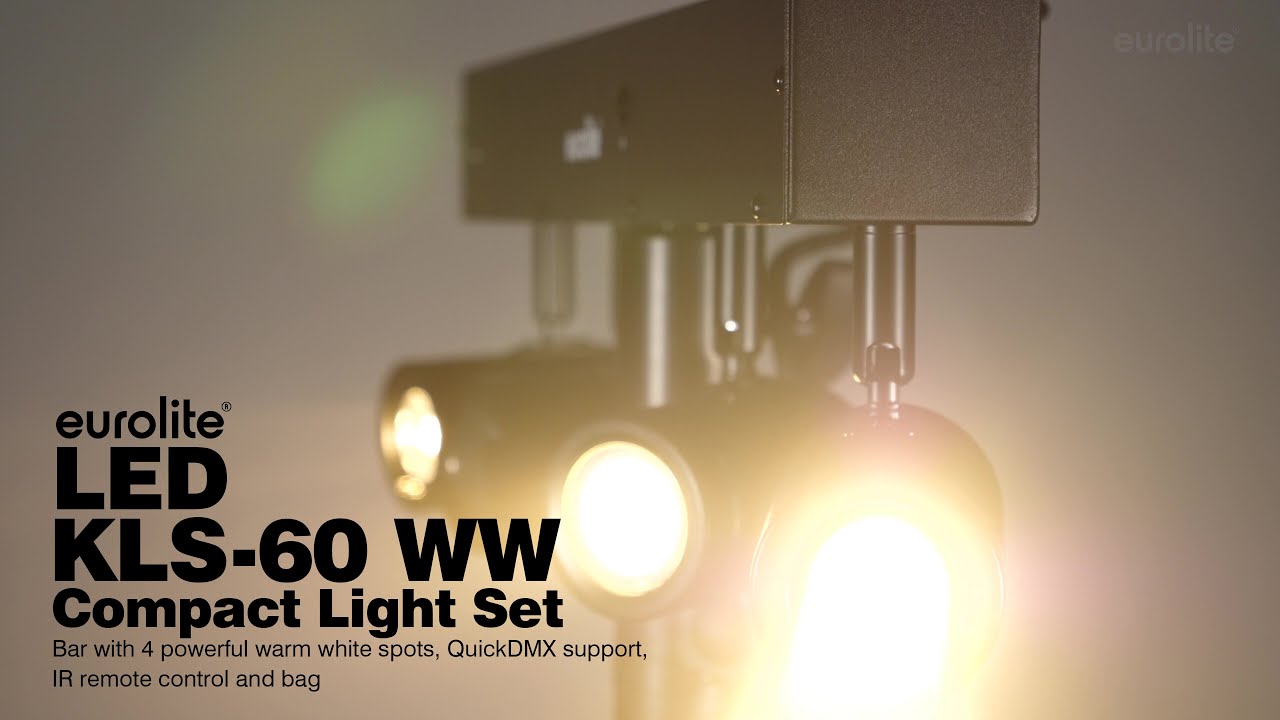 Eurolite Led Kls-60 Ww Compact Light Set