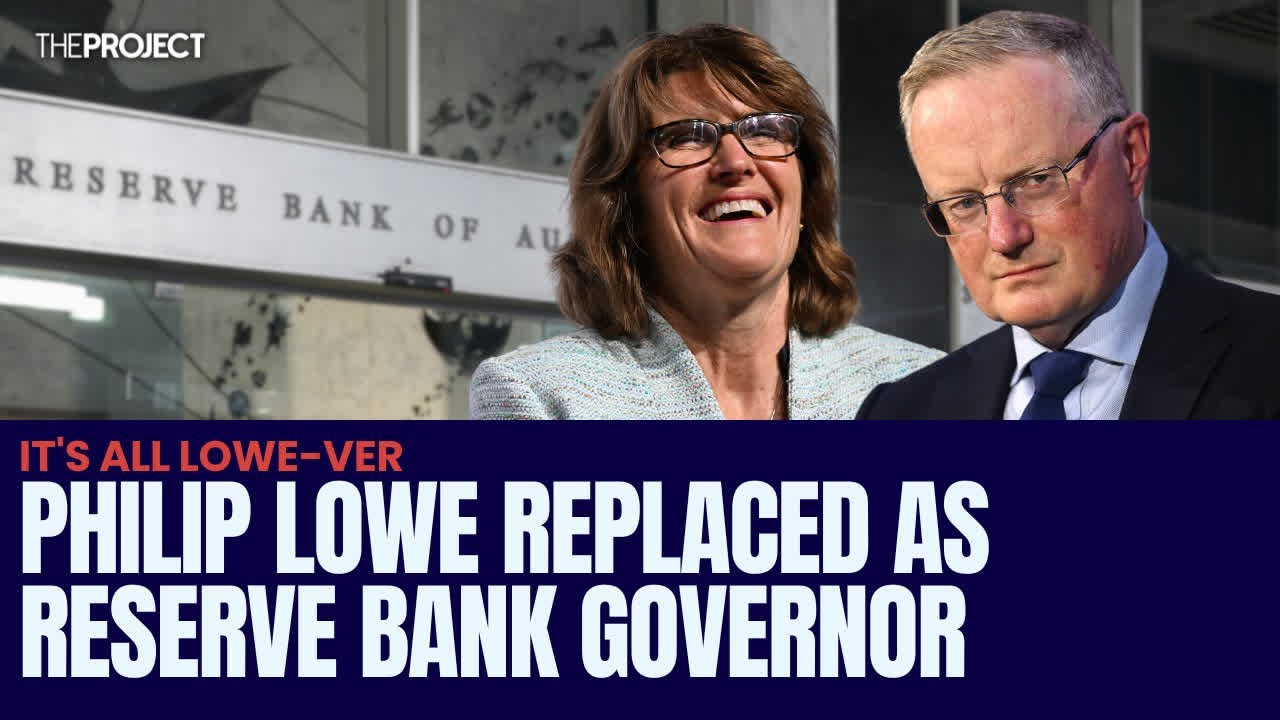 Philip Lowe’s replacement as RBA governor revealed