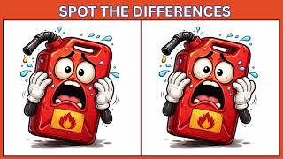 Spot the 3 Differences | 10 Brain Teasers to Test Your IQ  🔍