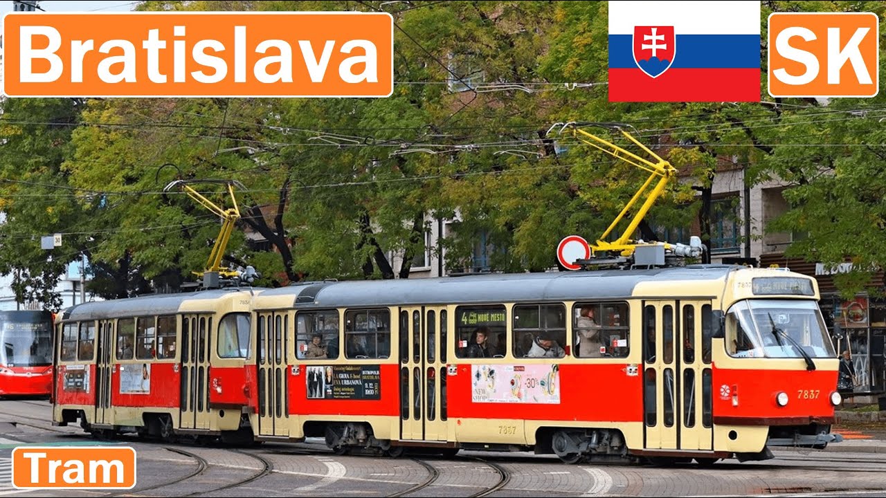 🇸🇰 BRATISLAVA TRAMS | Električky v Bratislave 2019