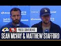 Sean McVay & Matthew Stafford React to Rams' Tough Loss Against 49ers π