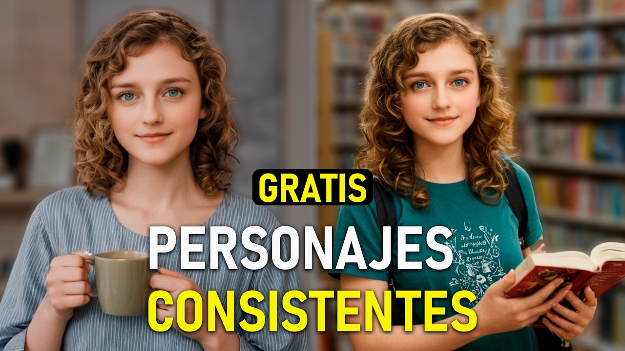 Crea Personajes Consistentes con IA 🎨 Sin Complicaciones, gratis y sin ...