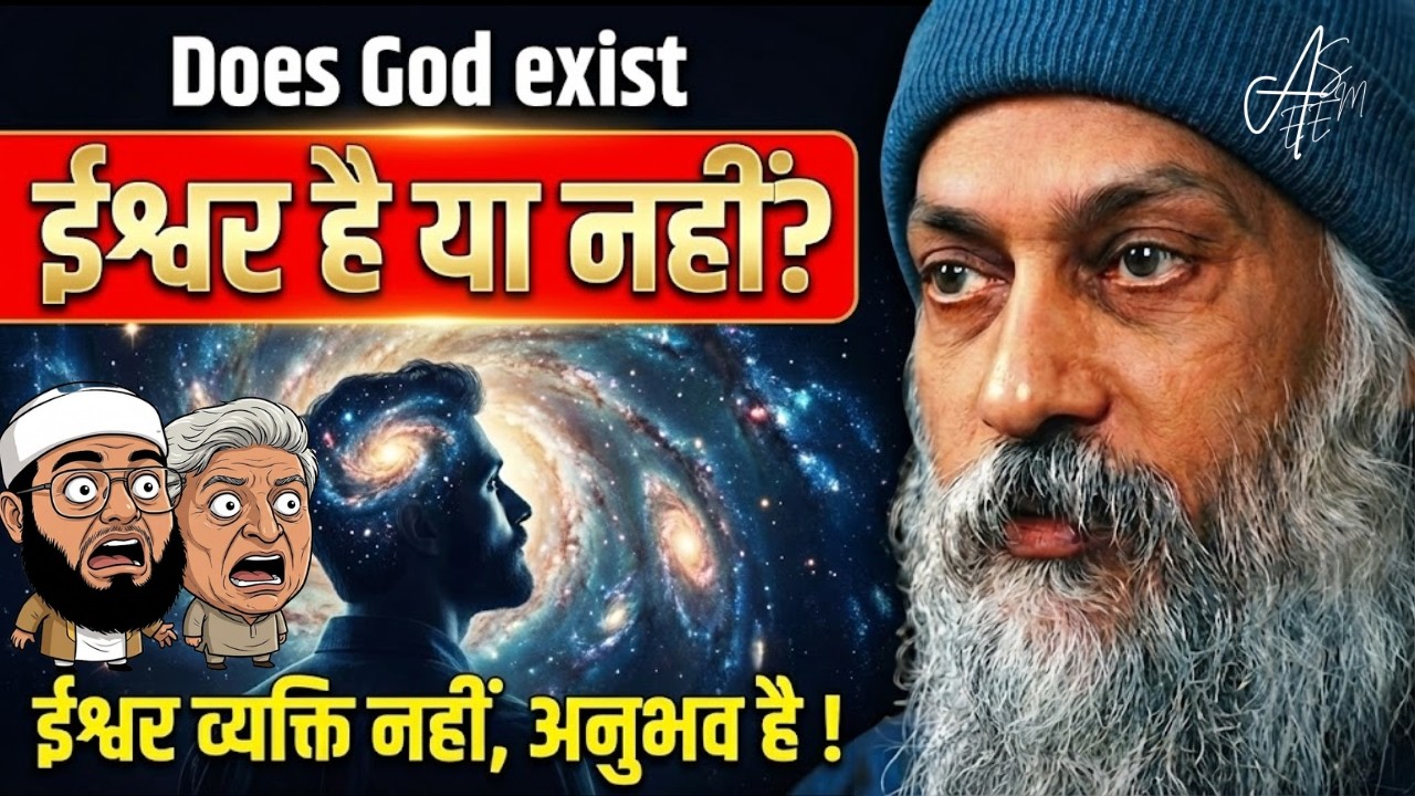 DOES GOD EXIST - ईश्वर है या नहीं? Osho के इस जवाब ने सबकी बोलती बंद कर दी  GOD Is A FLOW OF ENERGY
