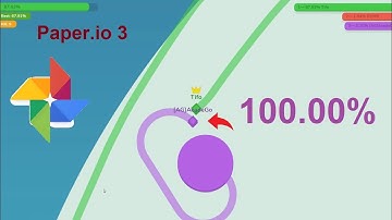 Paper.io 3 Map Control: 100.00% [Pro]