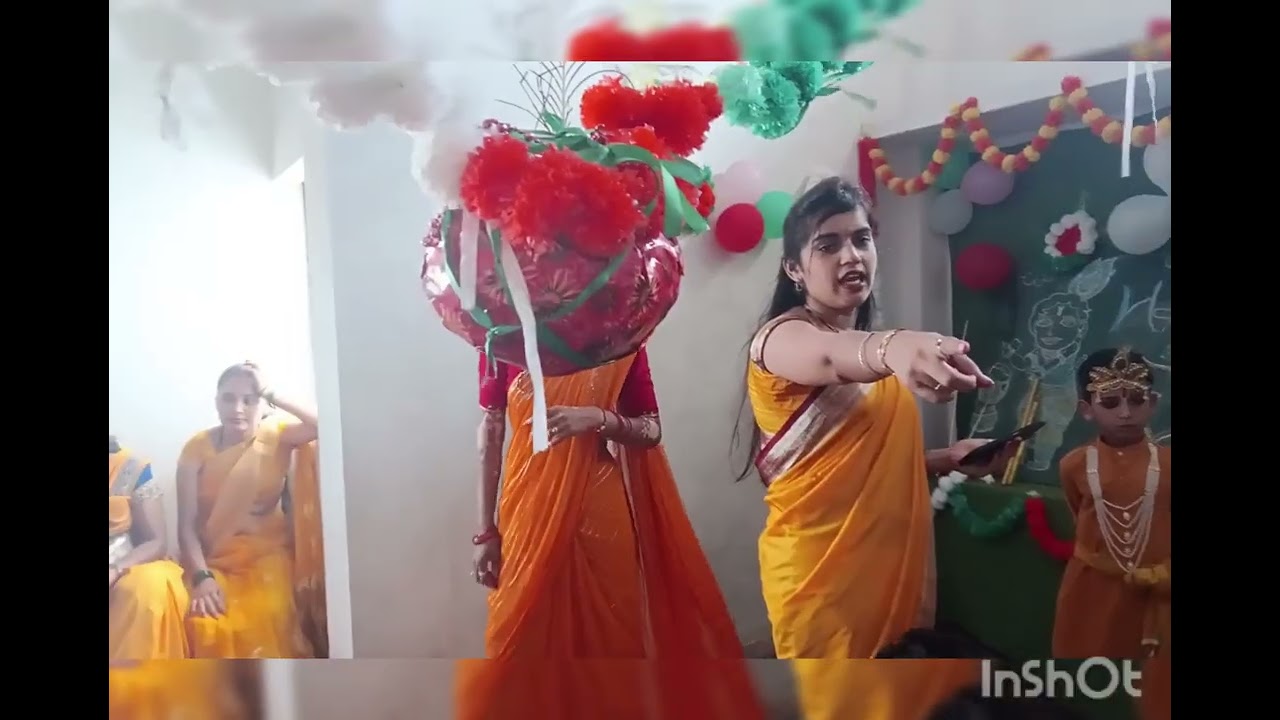 Janmashtami celebration 2025 l KB public english medium school hathwans pipariya 