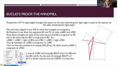 Euclid (Bk I: The Pythagorean Theorem)