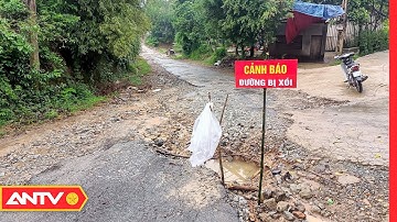 Hà Tĩnh sẵn sàng sơ tán người dân trước nguy cơ sạt lở | Tin tức 24h mới nhất | ANTV