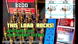 Load Development with Accurate 2200 and Hornady’s 60VMAX - One Great Performer 