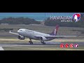 Captain Mike Silva's retirement flight with Hawaiian Airlines