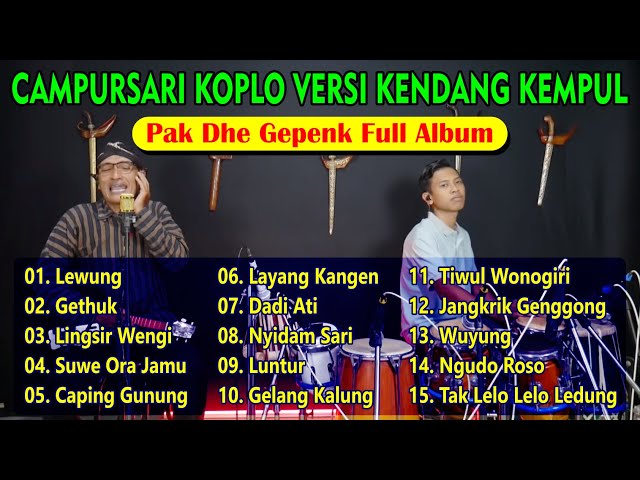 Tayub Campursari Koplo Kendang Kempul | PakDhe Gepenk Emce Full Bass 2022 class=