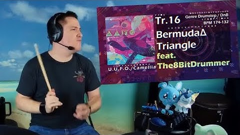 The8BitDrummer covers Bermuda Δ Triangle by Camellia on drums again...