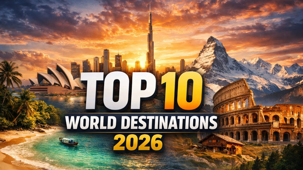 Top 10 Places to Visit in the World 2026 | Best Travel Destinations