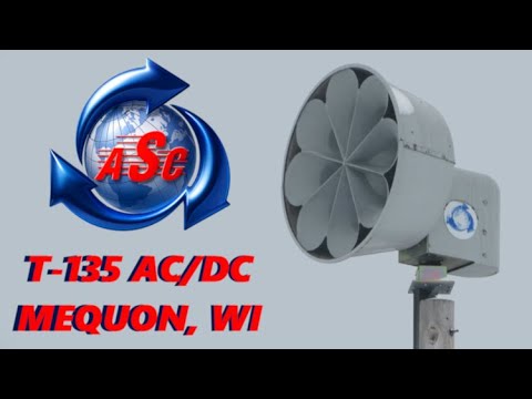 ASC T-135 AC/DC Siren Test - Mequon, WI - Short Alert - 2/15/25 - YouTube