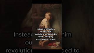 The Horrific Fate Of Marie Antoinette's Son 👑⛓️ #shorts
