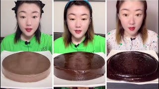GIGANT CHOCOLAVA CAKE | Dessert MUKBANG | Kawaii Mukbang |EatingShow