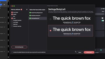 Merge Similar Text Styles in Sketch