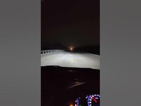 Headlight upgrade good or bad? #cars #headlight #highway #driving - YouTube