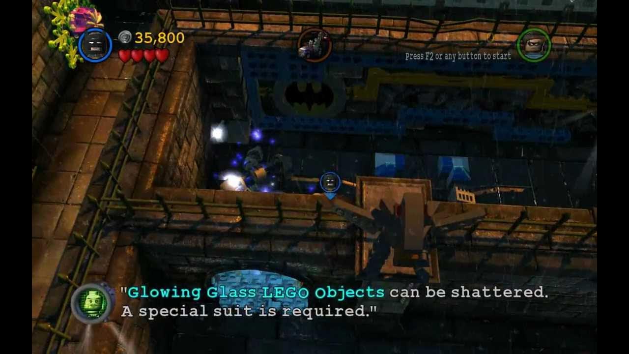 Lego Batman 2 Walkthrough 9 Stage 3 Arkham Asylum Antics YouTube