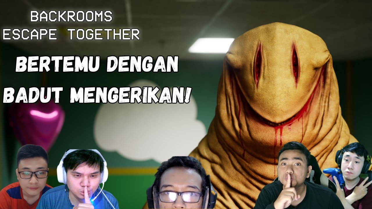 FUN LEVEL TIDAKLAH MENYENANGKAN - Backrooms Escape Together w/friends ...