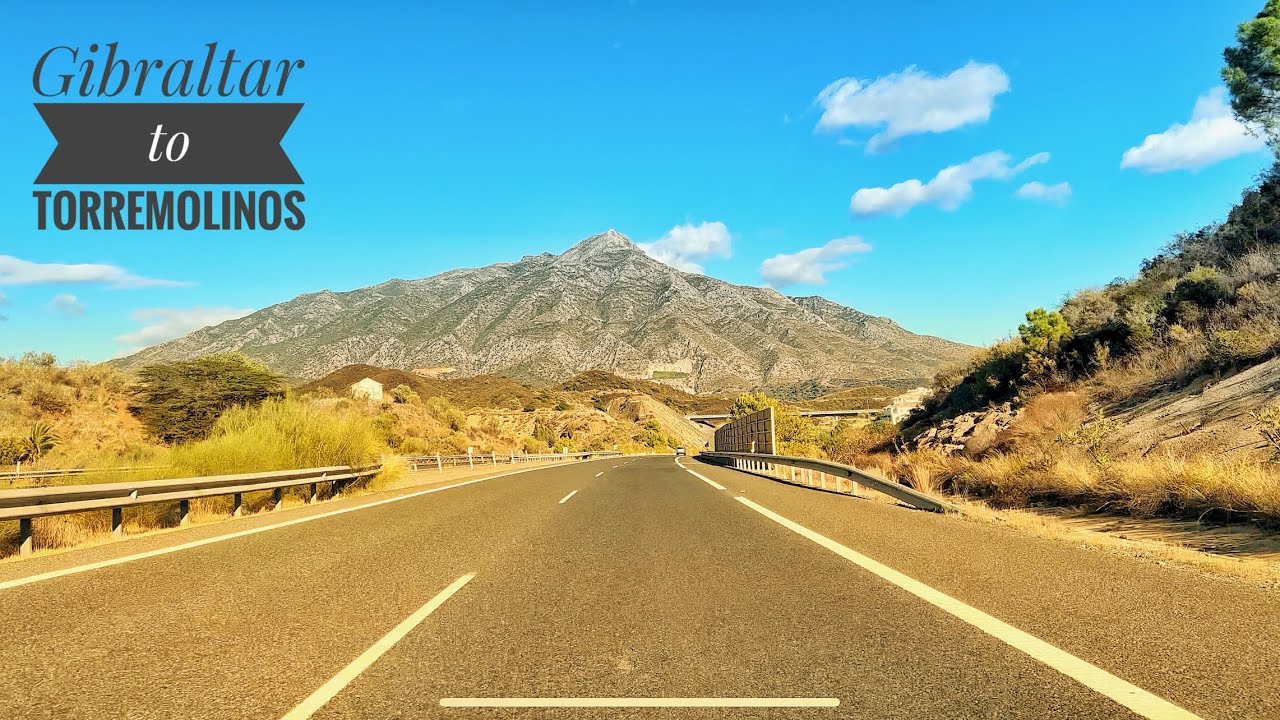 [4k][HDR] Gibraltar to Torremolinos (AP-7)