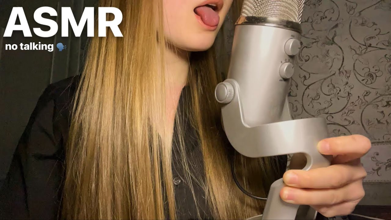 ASMR without talking 🗣️/mouth sounds + body scratching 