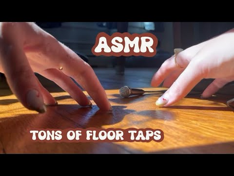ASMR Tons of floor taps and some scratching! No talking 🫶🏻
