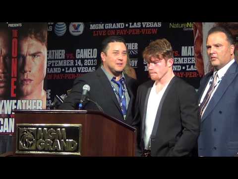 canelo alvarez post floyd mayweather fight says mayweather was quick EsNews Boxing