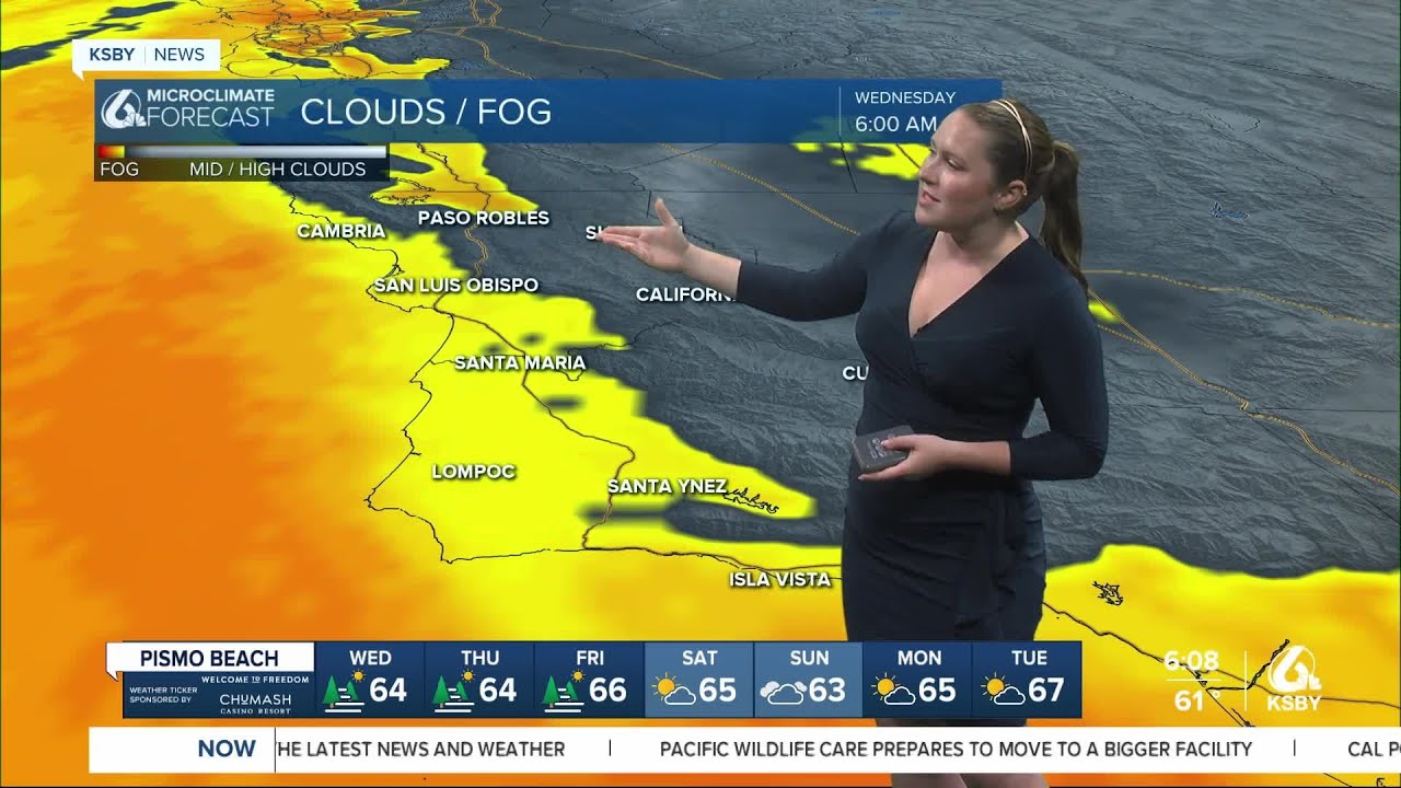 Morning drizzle and cooler afternoon temps on the way for Wednesday ...