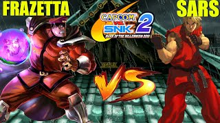 Capcom vs SNK 2 FRAZETTA vs SARS (NULLDC BEAR CVS2) pt 2