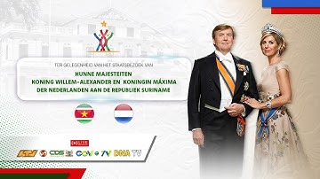 Staatsbezoek van Koning Willem-Alexander en Koningin Máxima aan de Republiek Suriname
