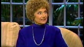 Estelle Getty On Joan Rivers Show - 1986