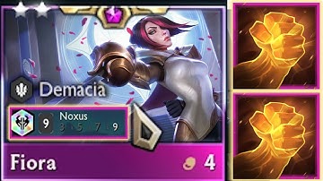 Fiora Build Noxus | 9 Noxus | TFT SET 9.5
