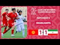 HIGHLIGHTS | KYRGYZ REPUBLIC vs IR IRAN |MD5| CAFA U18 WOMEN