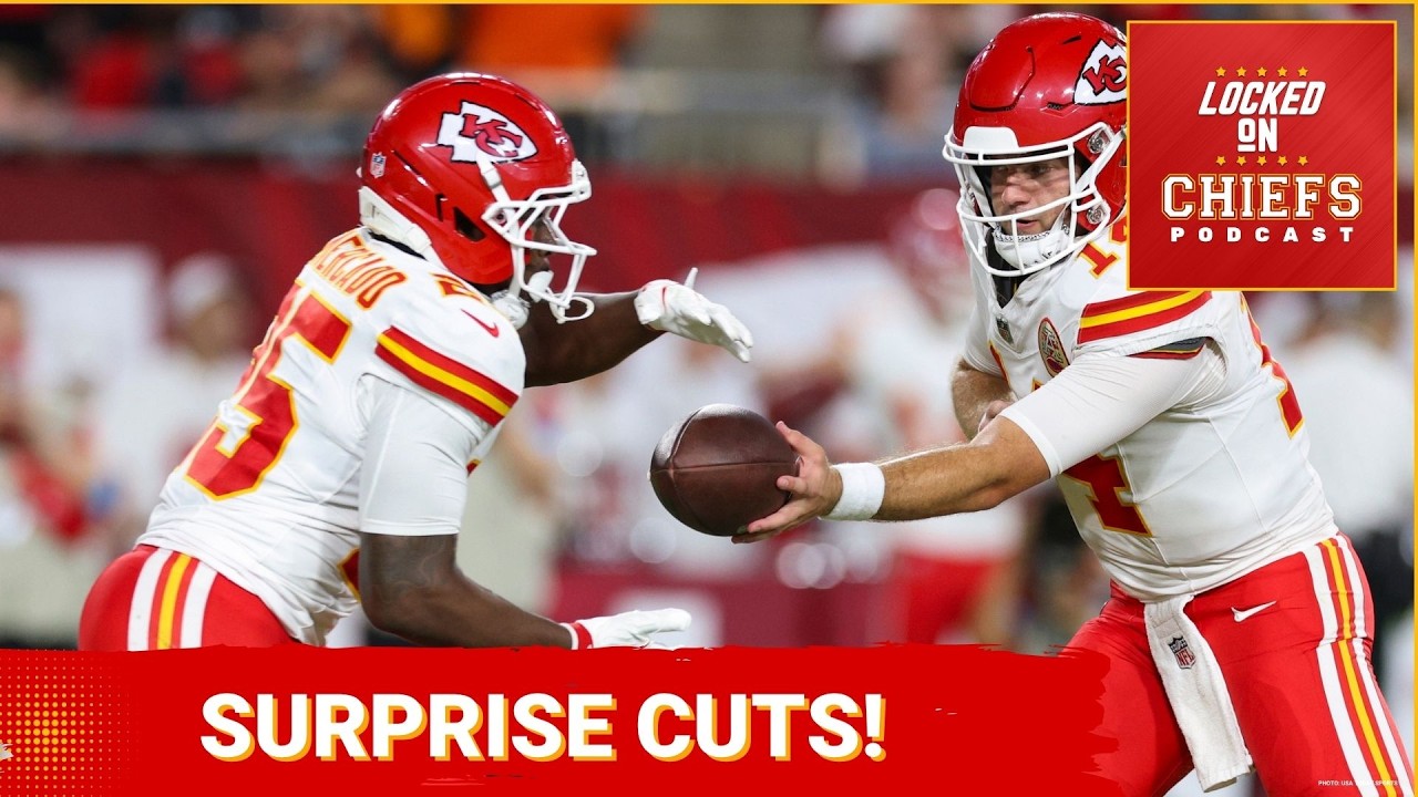 Chiefs Finalize 53 Man Roster – SUPRISING Moves on CUT Day! Chiefs Finalize 53 Man Roster – SUPRISING Moves on CUT Day!