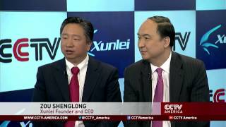 Sean Zou And Thomas Wu.on Xunleis Ipo