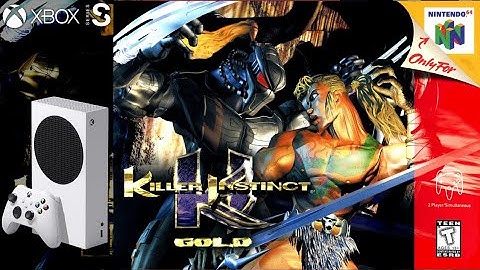 Killer Instinct Gold (N64) - RetroArch (Mupen64) - Xbox Series S + Settings