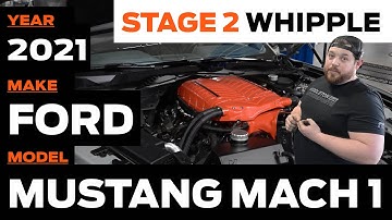 2021 Mustang Mach 1 Stage 2 Whipple with Kooks Long Tube Headers | Shop Update