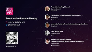 React Native Remote Meetup | RN BLR x GeekyAnts