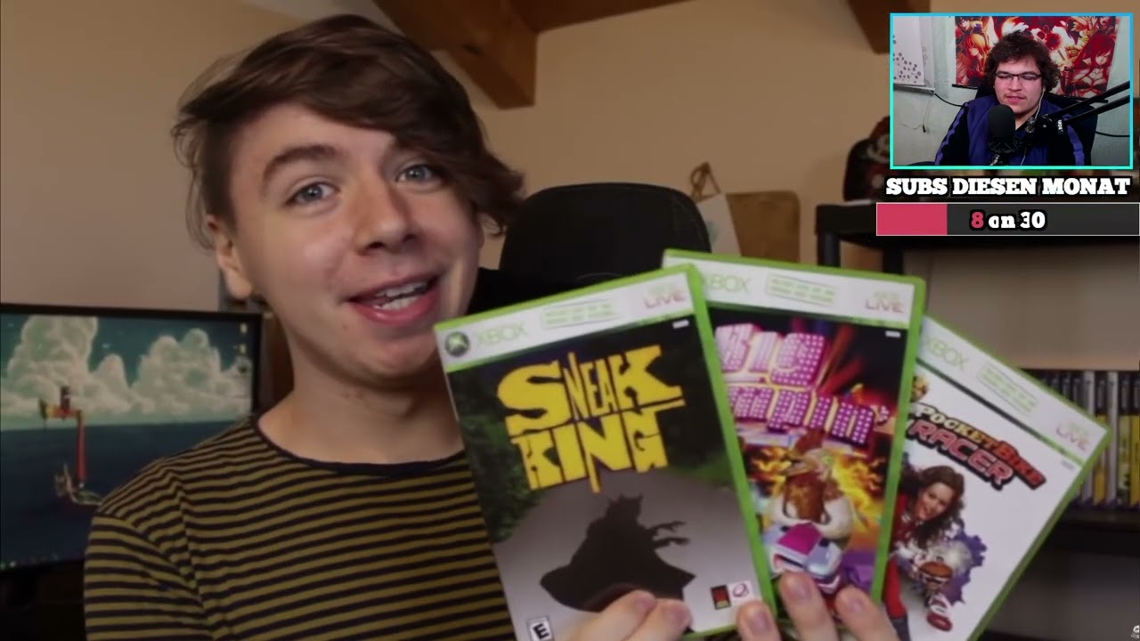 Shimtex spielt die XBOX Spiele von Burger King für uns!