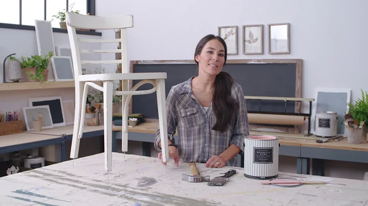 Magnolia Home by Joanna Gaines Paint: Painting Legged Furniture