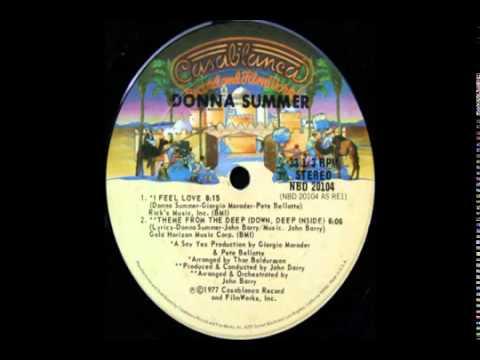 Donna Summer  I Feel Love Original  8 minute 12" version 1977