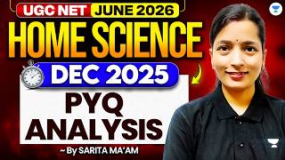 UGC NET Home Science 2026 | Home Science Dec 2025 PYQ Analysis | UGC NET Paper 2 | Sarita Mam screenshot 2