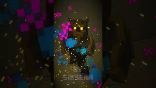 Minecraft but Herobrine Gets Pushed Off a Cliff... #shorts