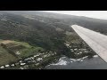 Hawaiian Airlines Boeing 717-200 Amazing Approach & Landing at Hilo Airport