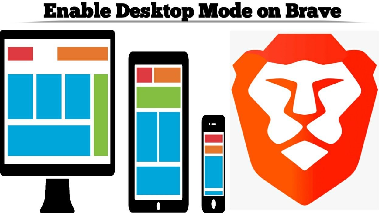 How to Enable desktop site on Brave Private web browser | Desktop Mode ...