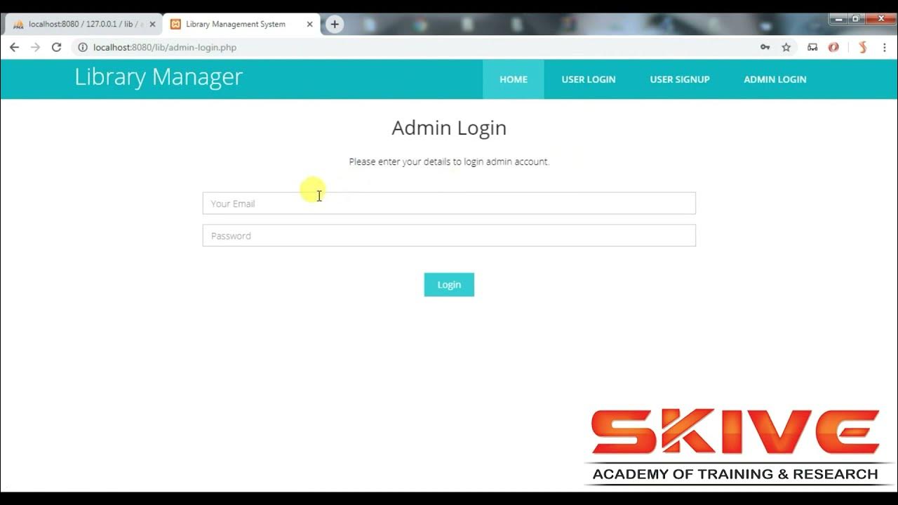 Online Library Management System Using PHP MYSQL #MiniProject #Project ...